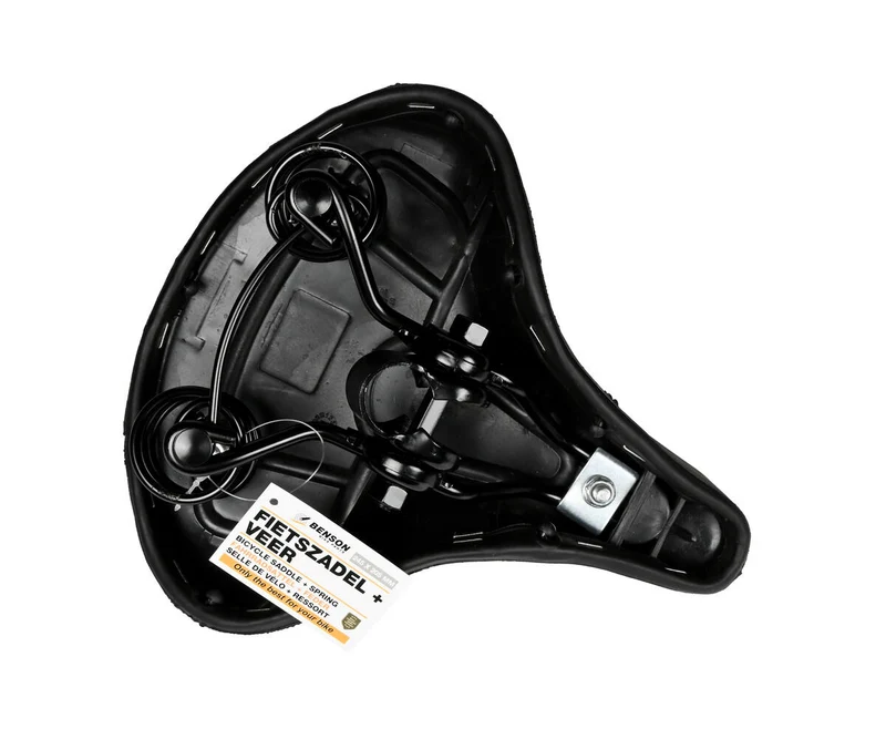 Fahrradsattel 245x205 mm mit Feder - Ideal zur Stoßdämpfung