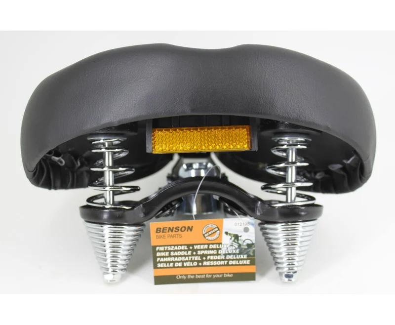 Fahrradsattel mit integrierter Federung 260x250 mm für komfortables Fahren