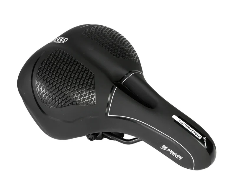 Komfortabler Fahrradsattel mit Belüftungsöffnung, 275x192mm, PU-Schaum, 520g