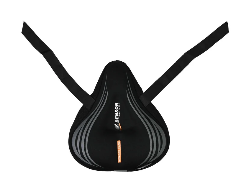Satteldecke 260x235mm Memory Foam mit Reflexion für sicheres Radfahren
