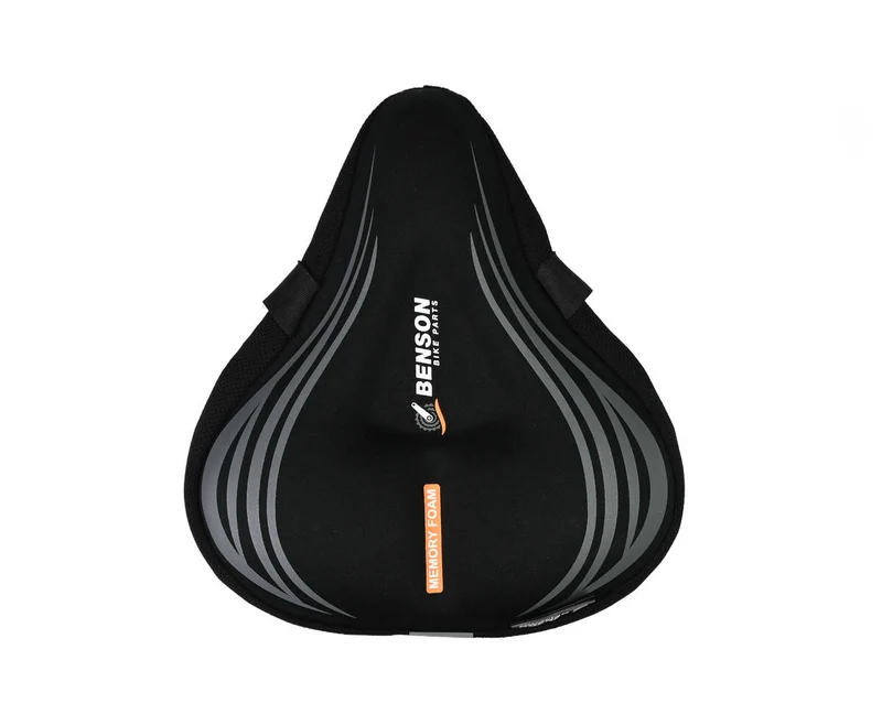 Satteldecke 260x235mm Memory Foam mit Reflexion für sicheres Radfahren