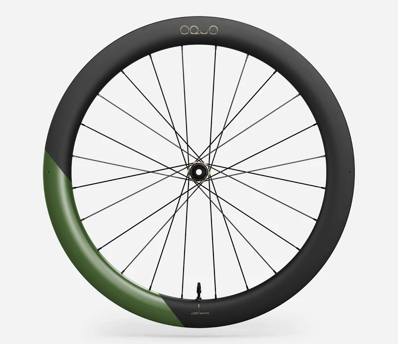 Oquo Hinterrad Rennrad RA57LTD Sram XDR Racing Green Matt