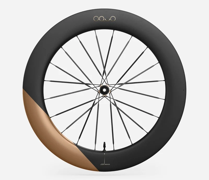 Oquo Hinterrad Rennrad RA80LTD CS Shimano HG Metallic Cinnamon Matt