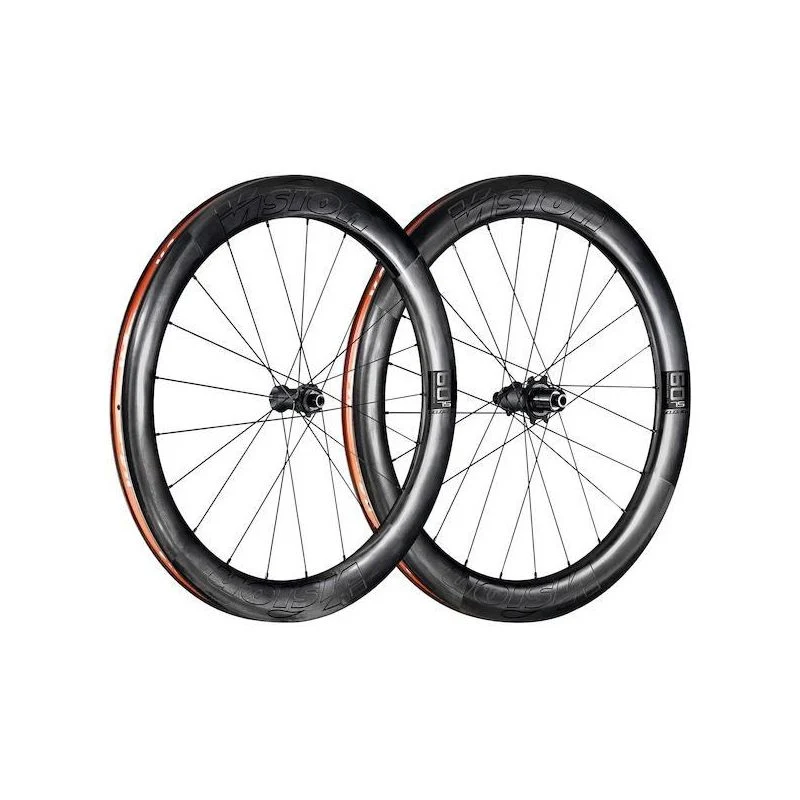 Laufradsatz Vision Metron 60 SL Scheibenbremse Center Lock Tubeless Ready Reifen Shimano 11v Carbon Schwarz