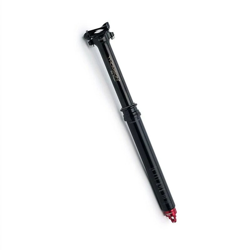 Vario-Sattelstütze Thomson Covert 400mm 100mm Hub Aluminium Schwarz