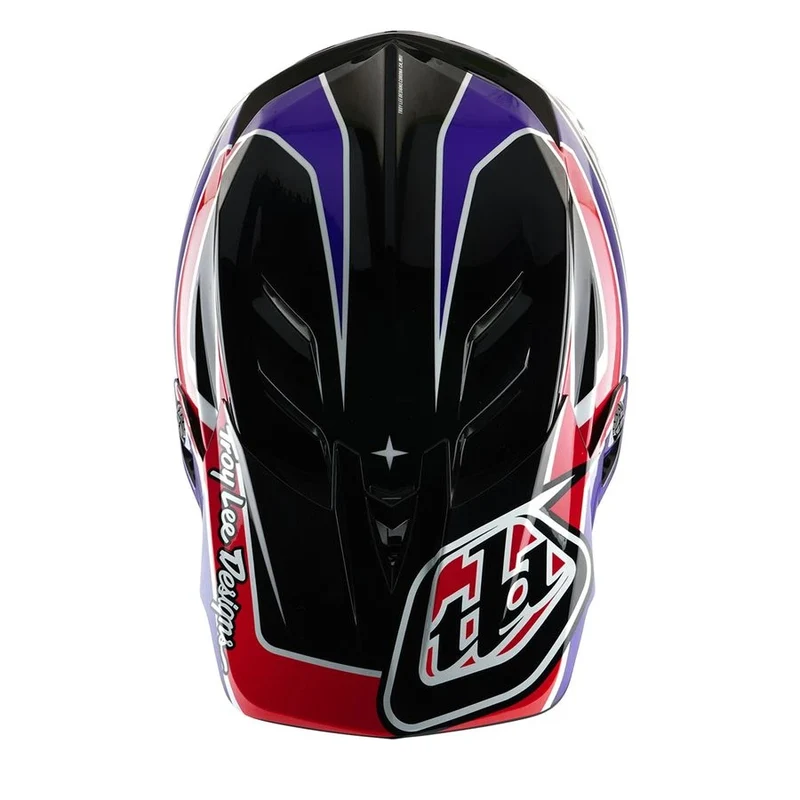 Troy Lee Designs D4 Polyacrylite MIPS Helm Linear