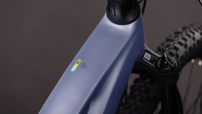 Cube Reaction Hybrid SLX 800 Wh E-Bike Hardtail Diamant gauzegrey´n´iceblue