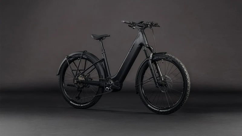 Cube Reaction Hybrid SLX FE 800 Wh E-Bike Hardtail Easy Entry 27,5" silverdust´n´chrome
