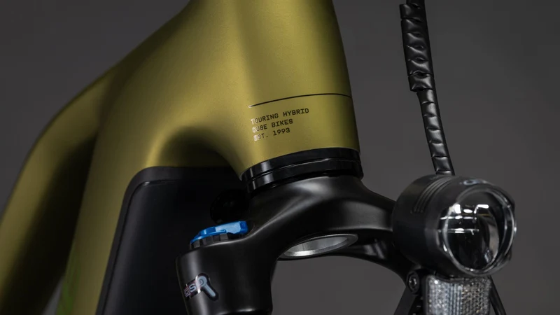 Cube Touring Hybrid Pro 800 Wh E-Bike Trapeze 28" goldenlime´n´black