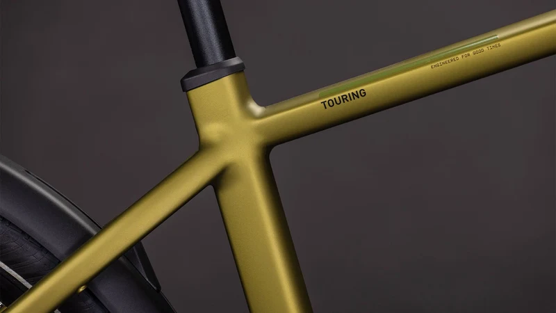 Cube Touring Hybrid Pro 800 Wh E-Bike Diamant 28" goldenlime´n´black