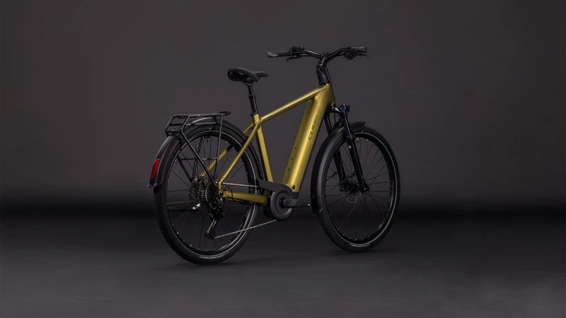 Cube Touring Hybrid Pro 800 Wh E-Bike Diamant 28" goldenlime´n´black