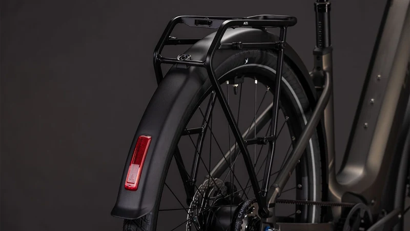 Cube Touring Hybrid Comfort SLX 800 Wh E-Bike Easy Entry 28" charcoal´n´chrome