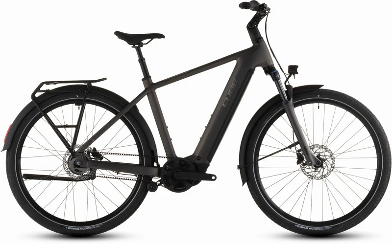 Cube Touring Hybrid Comfort SLX 800 Wh E-Bike Diamant 28" charcoal´n´chrome