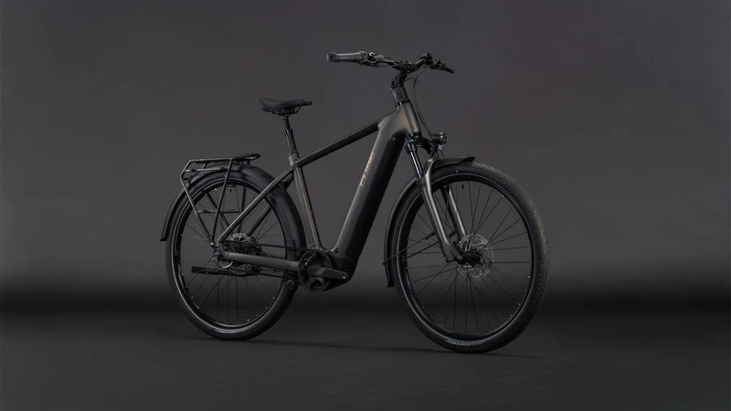 Cube Touring Hybrid Comfort SLX 800 Wh E-Bike Diamant 28" charcoal´n´chrome
