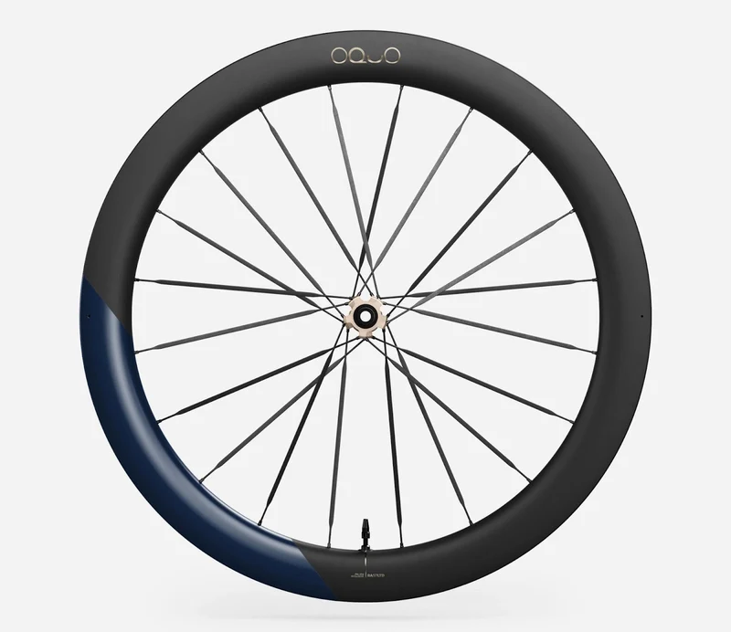 Oquo Vorderrad Rennrad RA57LTD CS Metallic Navy Blue Matt