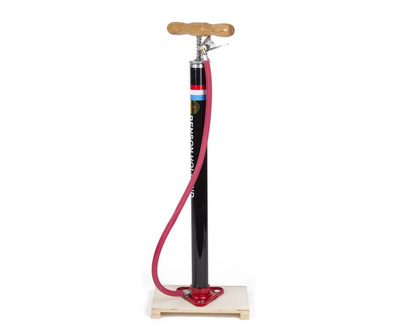 Benson Fahrradpumpe - Für Sclaverand- & Autoventil, inklusive präzisem Manometer