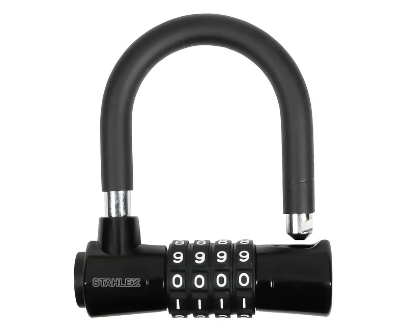 Robustes Zahlenschloss 670, 97x104 mm, Ø10 mm, für Tore und Fahrräder.