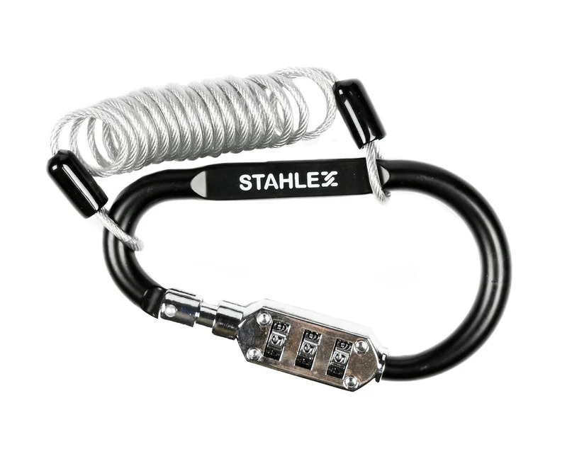Kabel-Zahlenschloss 2,5x900mm, Sicheres Fahrrad- und Gepäckschloss