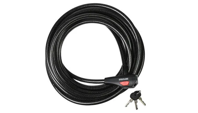 Kabelschloss 531: 12 mm dick, 10 m lang, ideal zur Fahrradsicherung.
