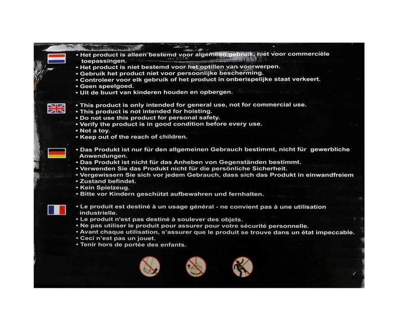 Kette Metall 6mm x 3m - Ideal für den allgemeinen Gebrauch und Gartenarbeiten