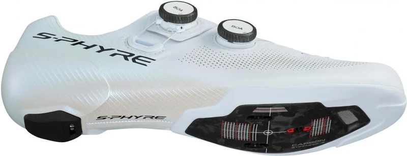 SHIMANO SHIMANO Fahrradschuhe RC903 Damen/Herren Road SPD-SL Fahrradschuhe - 44, Weiß