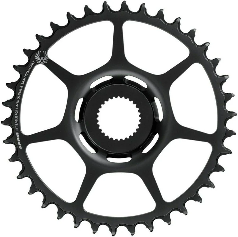SRAM X-Sync Kettenblatt E-MTB 2 Eagle Kettenblatt E-MTB, Stahl, schwarz für Bosch Antriebe