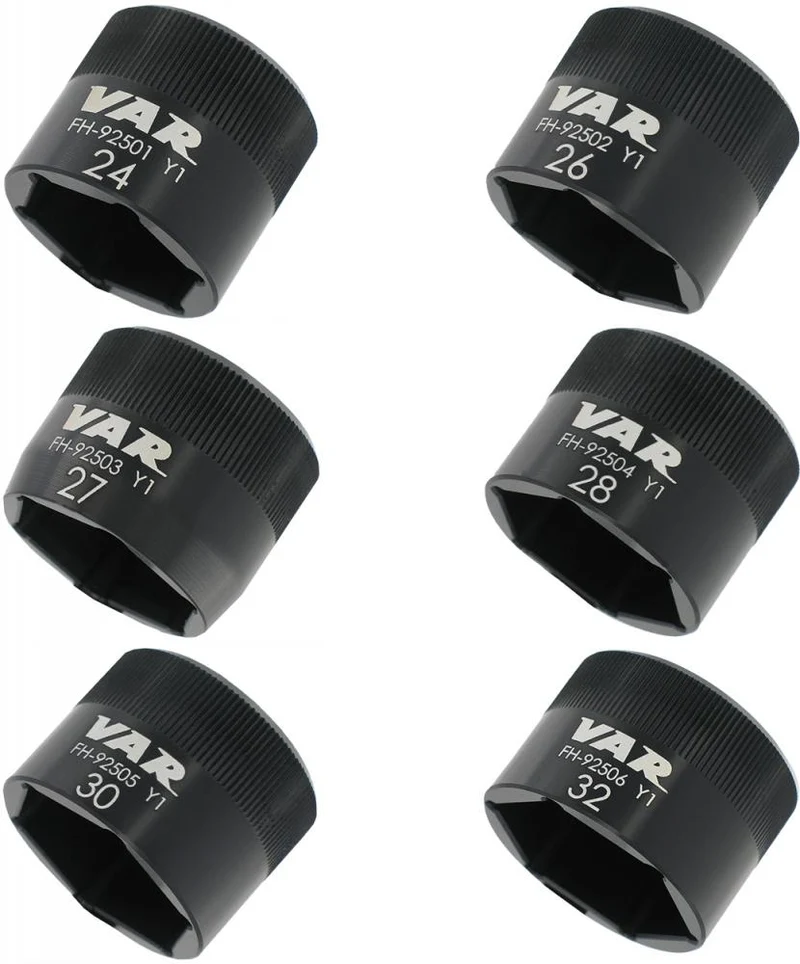 VAR Steckschlüssel 30mm Gabelkappe 30mm - präzises Werkzeug für Federgabelkappen