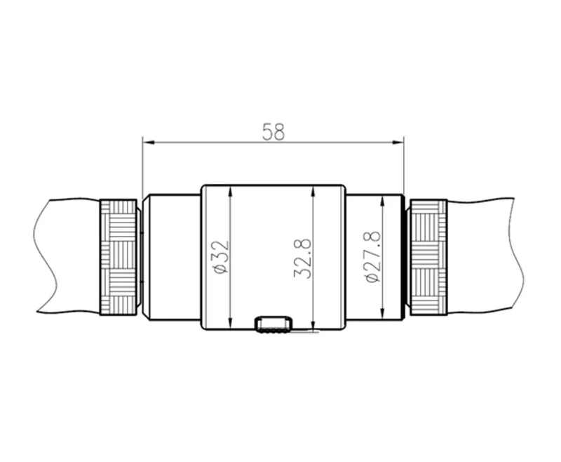 Kettenschloss 504 - 1200 mm Stahl, Zylinderschloss, zum Schutz von Fahrrädern