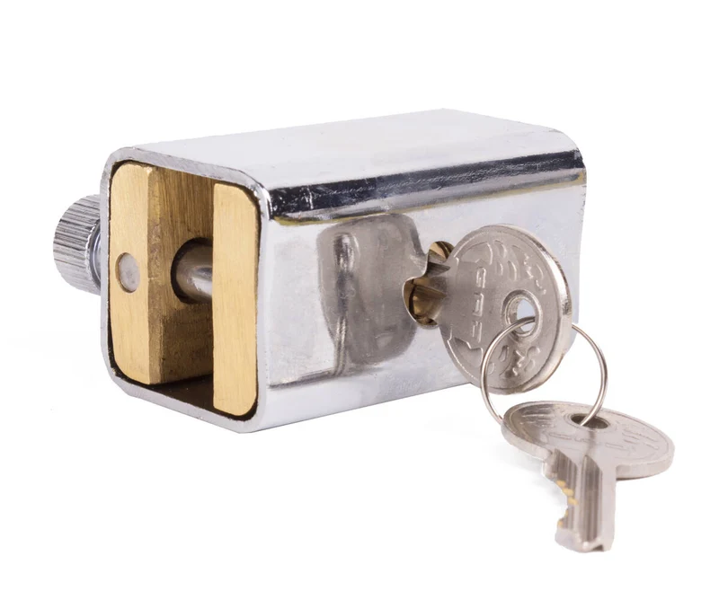 GAD-Star Schloss Messing 8mm - Sicherheit für Fahrräder & Motorräder