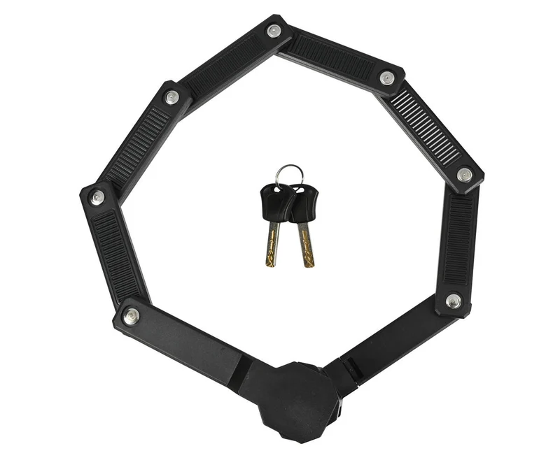 Faltschloss 505, 65cm, Stahl, inklusive Halterung, Fahrradsicherung