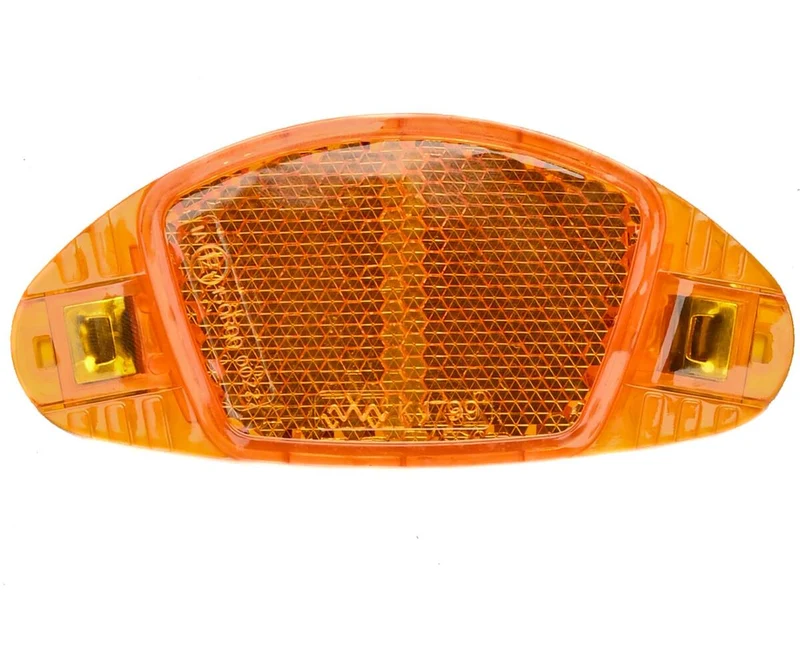 Fahrradreflektor-Set 4-tlg. K-MARK, Orange, Speichenmontage Sichtbarkeit