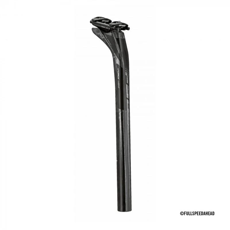 Sattelstütze Fsa K-Force SB25 Di2 400mm 25mm Versatz Carbon Schwarz