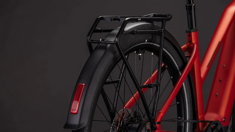 Cube Touring Hybrid Comfort SLX 800 Wh E-Bike Trapeze 28" chilli´n´chrome