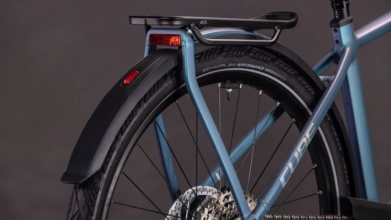 Cube Kathmandu Hybrid EXC ABS 800 Wh E-Bike Diamant 28" smaragdgrey´n´prism