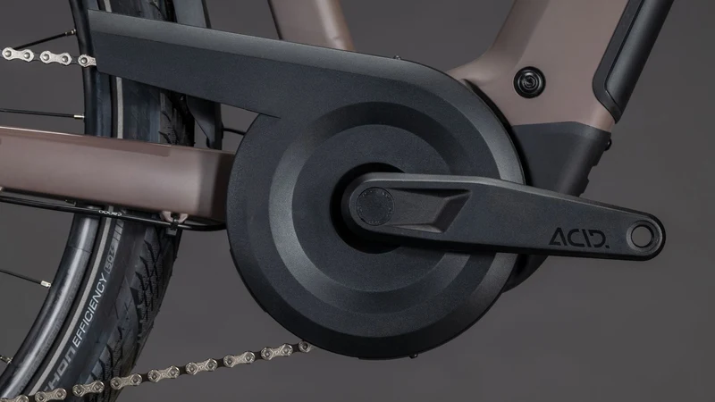 Cube Kathmandu Hybrid EXC ABS 800 Wh E-Bike Trapeze 28" cedar´n´chrome