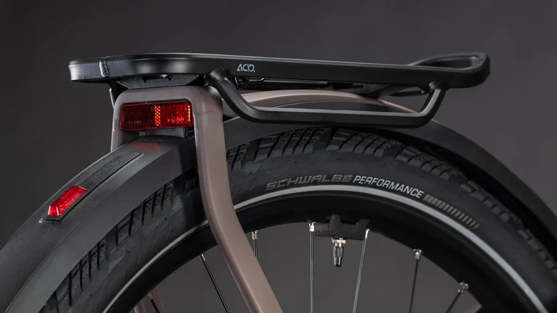 Cube Kathmandu Hybrid EXC ABS 800 Wh E-Bike Trapeze 28" cedar´n´chrome