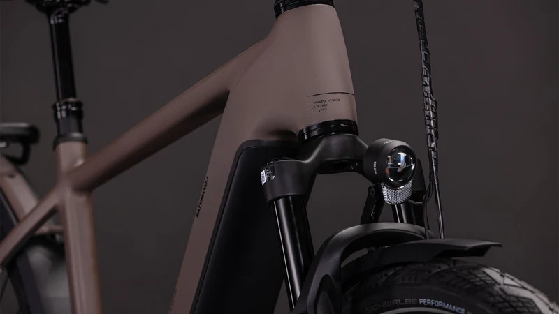 Cube Kathmandu Hybrid EXC ABS 800 Wh E-Bike Diamant 28" cedar´n´chrome