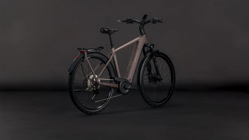 Cube Kathmandu Hybrid EXC ABS 800 Wh E-Bike Diamant 28" cedar´n´chrome