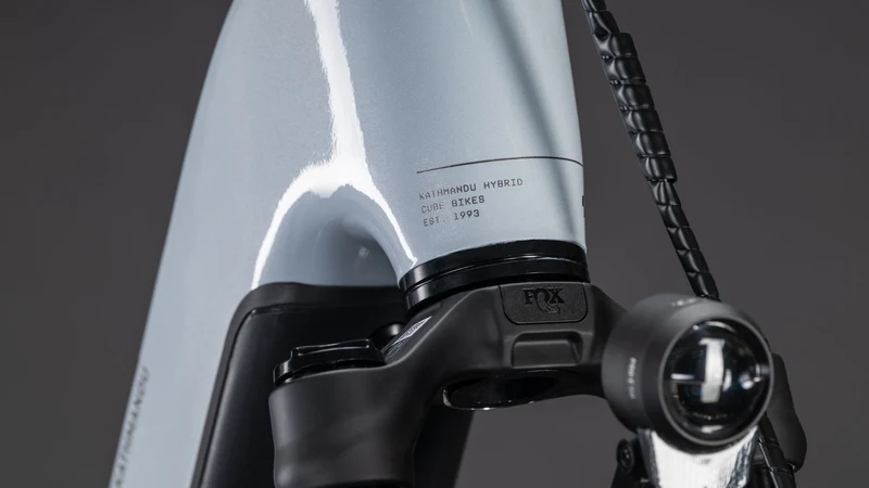 Cube Kathmandu Hybrid SLX 800 Wh E-Bike Easy Entry 28" foggrey´n´grey