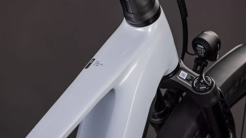 Cube Kathmandu Hybrid SLX 800 Wh E-Bike Diamant 28" foggrey´n´grey