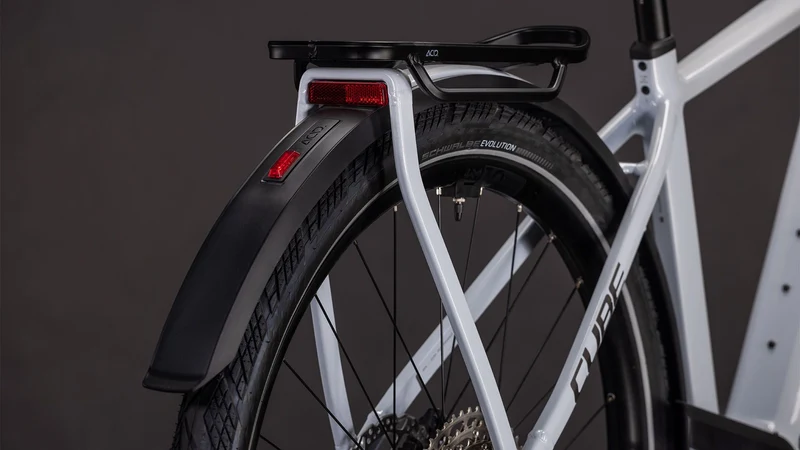 Cube Kathmandu Hybrid SLX 800 Wh E-Bike Diamant 28" foggrey´n´grey