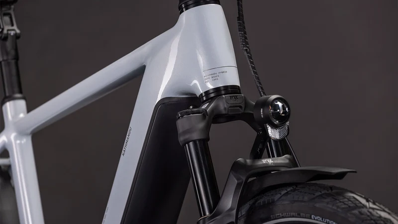 Cube Kathmandu Hybrid SLX 800 Wh E-Bike Diamant 28" foggrey´n´grey