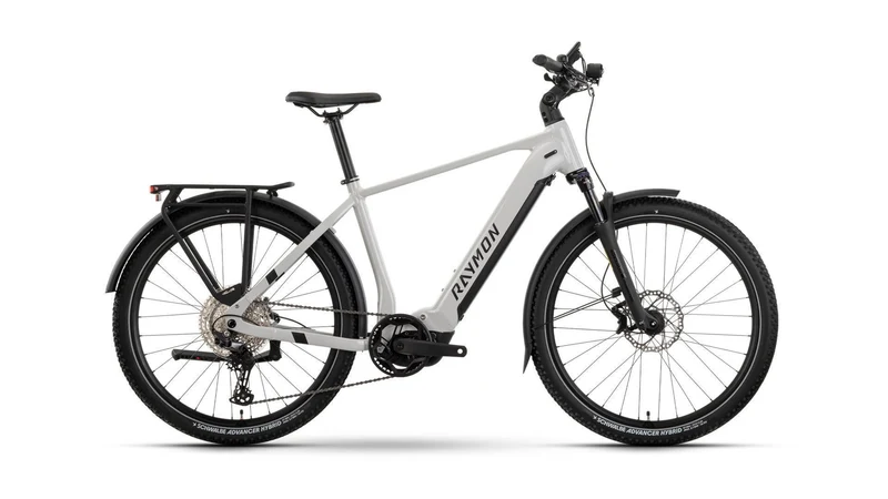 Raymon Tourray Pro 800 Wh E-Bike Diamant 27,5" storm/black/kobalt