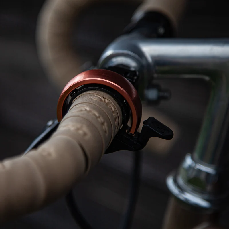 Sonnette pour vélo Knog Oi Classic Cuivre Large