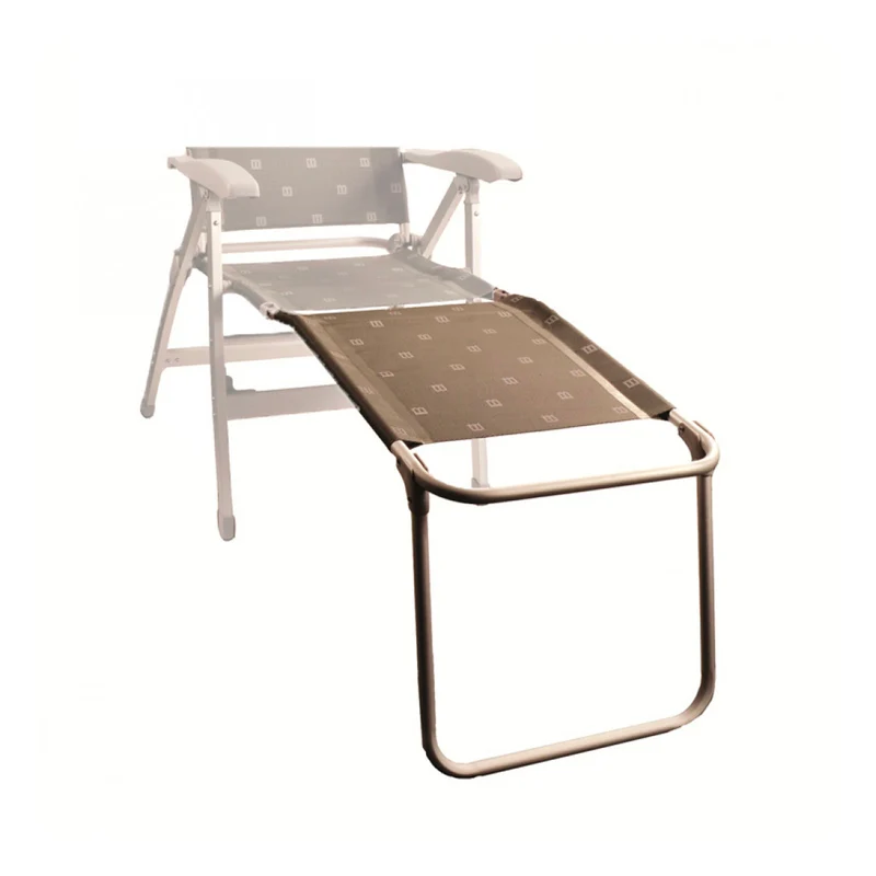 Via Mondo Hocker "Moka", Fußstütze für Primo- und Comfort-Serie, Alu