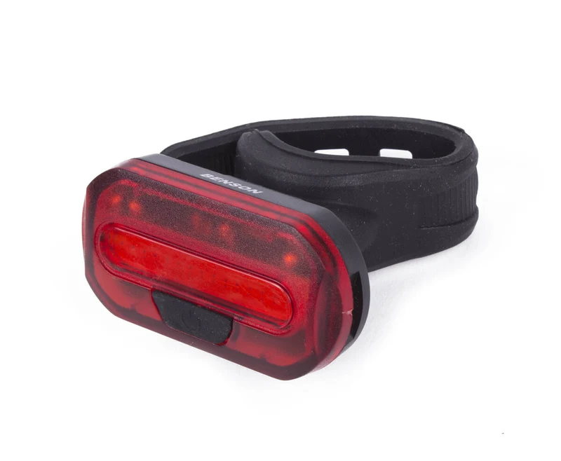 Fahrradlicht COB Rot - 15 LEDs, 3 Modi, einfache Montage, sicheres Radfahren