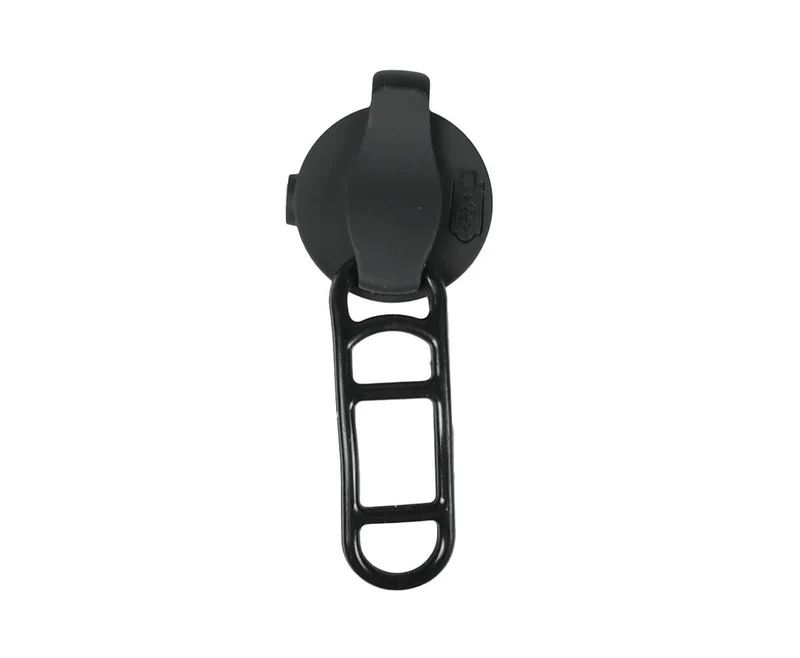 USB-aufladbare Fahrradlampe Weiß, 300 mAh, inklusive Clip, helles Licht