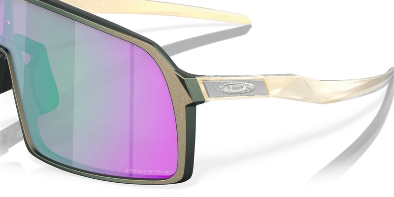 Sutro Discover Collection Sonnenbrille Oakley Silver Green Colorshift Lens Prizm Road Jade