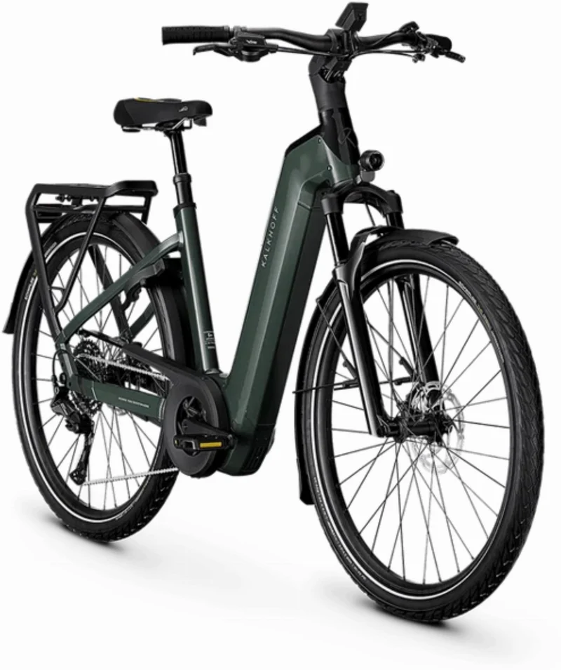 Kalkhoff Endeavour 5+ Advance 800 Wh E-Bike Wave 28" techgreen/diamondblack glossy