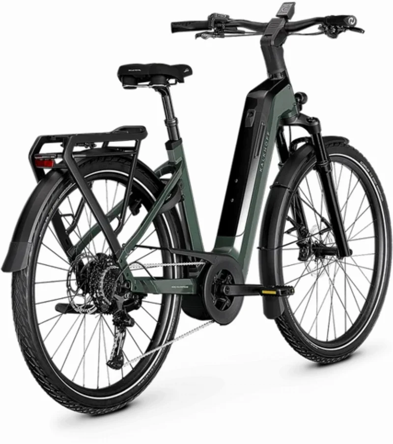 Kalkhoff Endeavour 5+ Advance 800 Wh E-Bike Wave 28" techgreen/diamondblack glossy